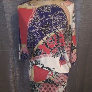 NWT Fashion Nova Dolman / Bat Sleeved Dress.